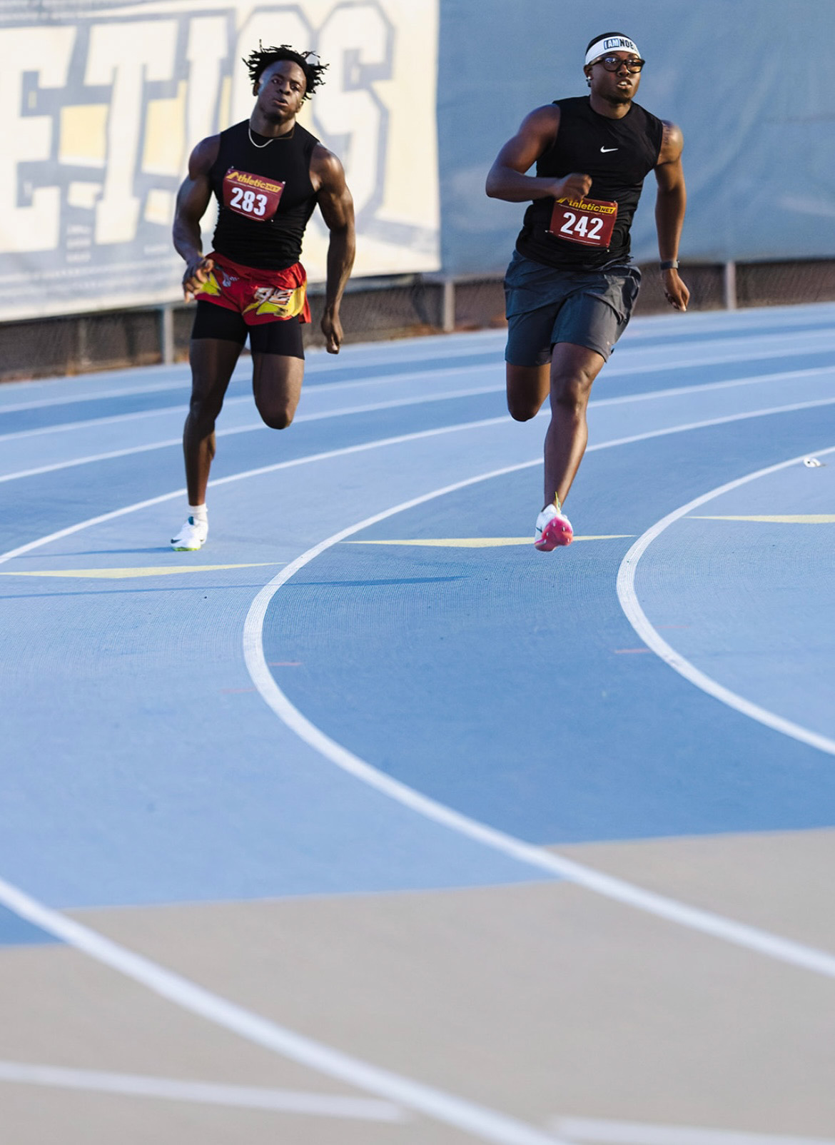 Panthers Elite runners competing at The Victory Lap 2026 event.